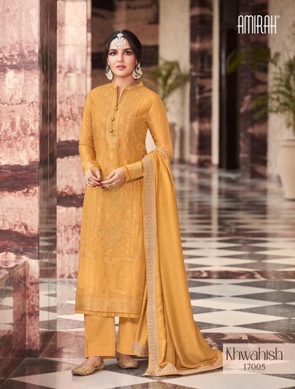 Amirah Khwahish 2 Dola Silk Embroidery Salwar Kameez